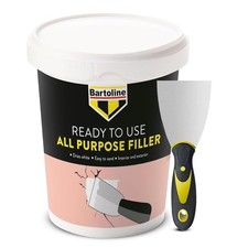 Bartoline Ready Mixed Wall Filler 600g for Interior & Exterior Repairs