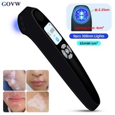 Handheld 9 Diodes 308nm UV Light Therapy Device 65mW/cm2 for Skin Care Home Use