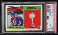 1983-84 O-Pee-Chee Award Winner Wayne Gretzky #203 PSA 8 HOF bp8