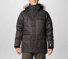 Men's COLUMBIA Barlow Pass TurboDown II Jacket Omni-Heat Insulated Winter Jacket