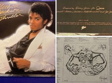MICHAEL JACKSON VINYL - MICHAEL JACKSON THRILLER VINYL QE 38112 1st PRESS ERROR