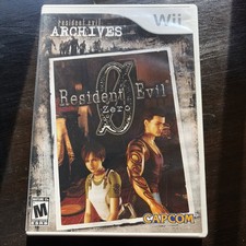 Resident Evil Archives: Resident Evil Zero (Nintendo Wii, 2009) CIB Tested