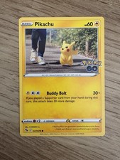 Pokémon Pikachu Go Promo Card 28/78 MINT Condition