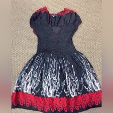 Max Edition Vintage Y2K Smocked Whimsigoth Dress LP
