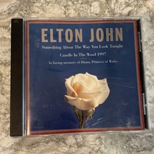 ELTON JOHN: CANDLE IN THE WIND 1997 Princess Diana 2-trk. CD Single Very Good