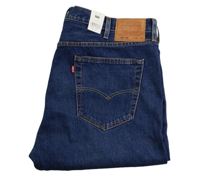 Levi's Premium 501 ST Slim Taper Fit Selvedge Men's Jeans W42 L30 100% Cotton