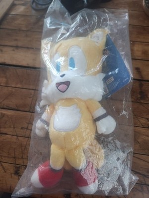 NECA Sonic the Hedgehog Tails KidRobot Phunny 10'' Plush New In Sealed Bag