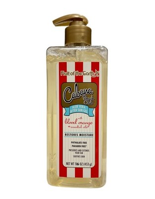 Fruit of the Earth Aloe Vera Gel - 16 fl oz - Blood Orange and Essential Oils