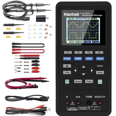 Os Zilloskop Digital 70MHz 2 Kanal Multimeter Handheld Tester