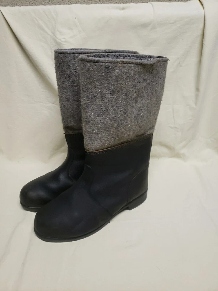 DDR NVA MdI Stiefel Winterstiefel Filzstiefel Gr. 29 Alt - Bild 3 von 4