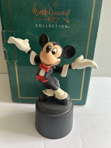 DISNEY WDCC Direttore Topolino Figurina Ora Sinfonica Maestro Michel Mouse con scatola - Foto 2 di 12