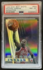 1996-97 Bowman's Best Michael Jordan Shots Refractor #BS6 Bulls PSA 8