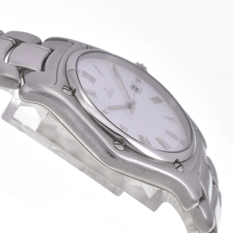 EBEL 1911 Classic Wave 987902 Date white Dial Quartz Men's Watch D#141794 - Image 4 of 4