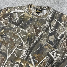 Fieldline Camo Pocket T Shirt Mens XL Realtree Hardwoods Vintage Hunting Outdoor