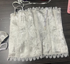 white corset - women's size large
