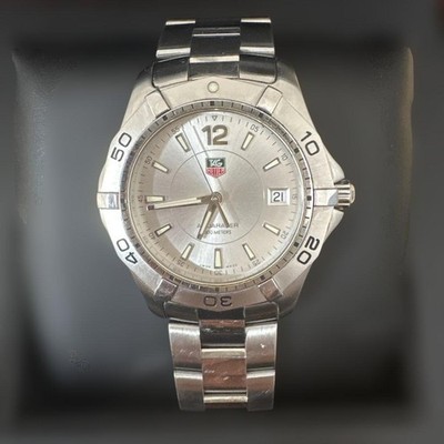 TAG Heuer WAF1112 Aquaracer Analoguhr mit Box & Teilen aus Japan