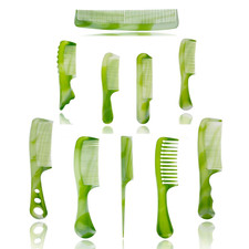 10 Pcs Hair Combs, Comb Set, Hair Combs for Women and Men, Coarse, Fine Dressing