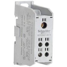 SQUARE D NSYEBAD12614 Power Distr Block,Al/Cu,600V AC/DC 796A61