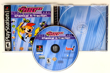 Powerpuff Girls: Chemical X-Traction (Sony PlayStation 1 PS1, 2001) COMPLETE CIB