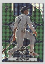 2022 Panini Mosaic Rookies Green Mosaic Prizm Jeremy Pena #270 0e2x