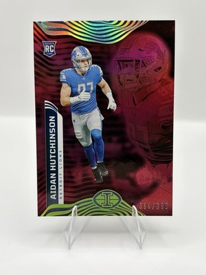 2022 Panini Illusions - RC Pink Prizm #29 Aidan Hutchinson /399 Detroit Lions