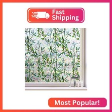 Kromapolis Window Film Rainbow Privacy Film Stain Glass Cling 3D Decorative Stic
