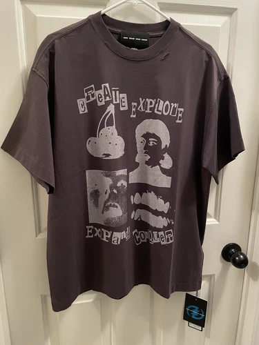 CEEC-LA create explore expand conquer S/S tee shirt size medium black - product listing photo