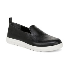 Sale Vionic Women's Uptown Willa Slip On Sneaker Black Leather Medium Width