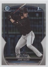 2023 Bowman Draft Chrome Refractor Jake Deleo #BDC-158 6tw