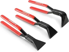 3 Pack Sheet Metal Bending Pliers Set Sraight Jaw 45� & 90� Metal Bender Tools