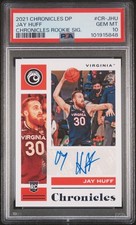 2021-22 Panini Chronicles Draft Rookie Signatures Jay Huff #CR-JHU Auto PSA 10