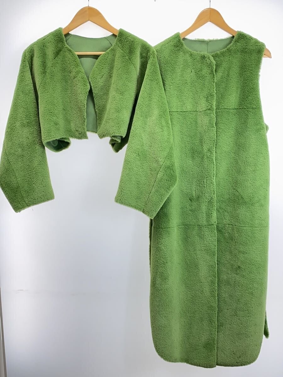 Ameri Coat/S/Polyester/Grn/Plain/01220730970 13001 - image 6