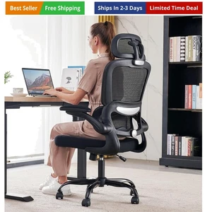 Président de bureau, Bureau ergonomique 330 LBS Accueil Mesh Chaises de bureau avec ...