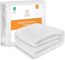 Waterproof Mattress Protector - Terry - Breathable, Noiseless  Hypoallergenic B