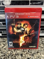 Resident Evil 5 Greatest Hits Sony Playstation 3 PS3 Complete CIB Manual