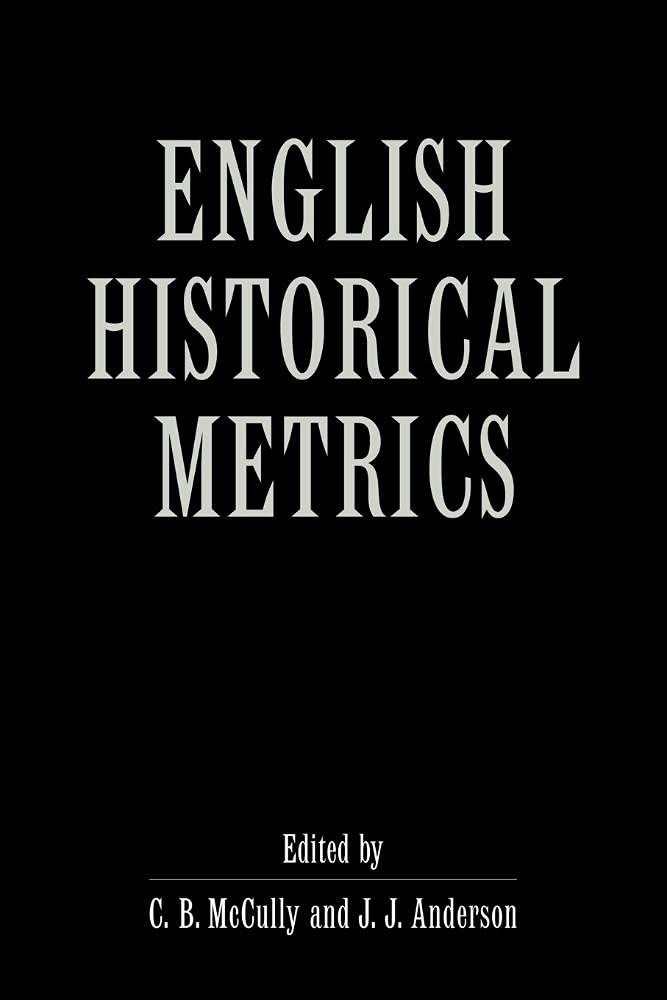 English Historical Metrics,