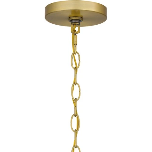Quoizel BYN2824 5 Light 24"W Taper Candle Multi Light Pendant - Nickel - Picture 12 of 12