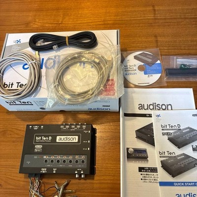 audison bit Ten D DSP Signal Interface Processor Tested w/ Box No DRC Full DA