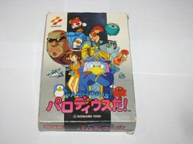 Parodius da! Famicom NES Japan import +box manual CIB US Seller
