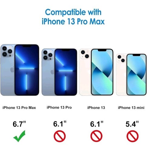 JETech Case for iPhone 13 Pro Max 6.7-Inch, Non-Yellowing Shockproof Phone Case - 第 2/6 張圖片