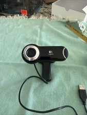 Logitech QuickCam Pro 9000 Webcam V-UBM46 USB Camera With Mic Carl Zeiss 2MP