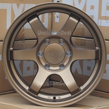 17 17x8.5 6x139.7 9six9 Six-1 -10 Offset Matte Bronze Te 6 Spokes Truck Wheels 17 17x8.5 6x139.7 9six9 Six-1 -10 Offset Matte Bronze Te 6 Spokes Truck Wheels