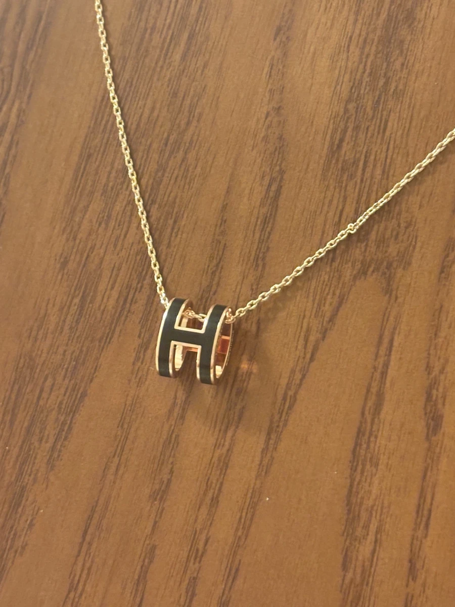 HERMÈS H Necklace In Fashion Necklaces & Pendants for sale | eBay