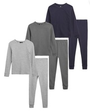 New 6 Pieces Beverly Hills Polo Club Boys Waffle Knit Thermal Underwear 3T