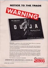 1966 Parker Brothers Ouija Board Game Vintage Toy Ad Trademark Warning