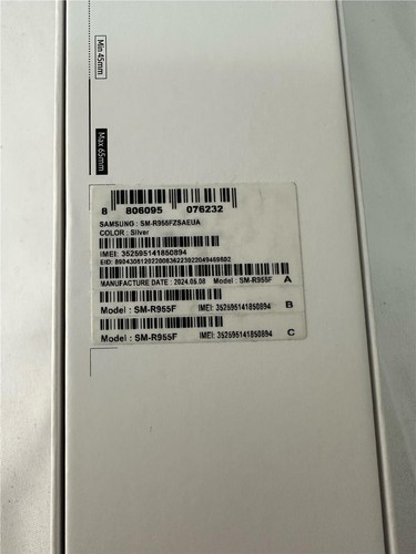Samsung Galaxy Watch 6 Classic 43mm SM-R955 LTE Silver Warranty ML Strap Grade A - 第 8/9 張圖片