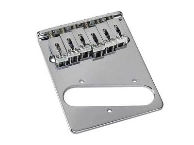 GOTOH 6 Saddle Telecaster Bridge GTC201 Brass Saddles