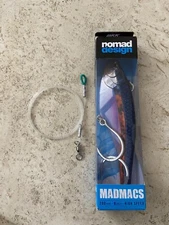 NOMAD DESIGN Madmacs 200mm/8in  Red Bait Sinking High Speed Lure NEW