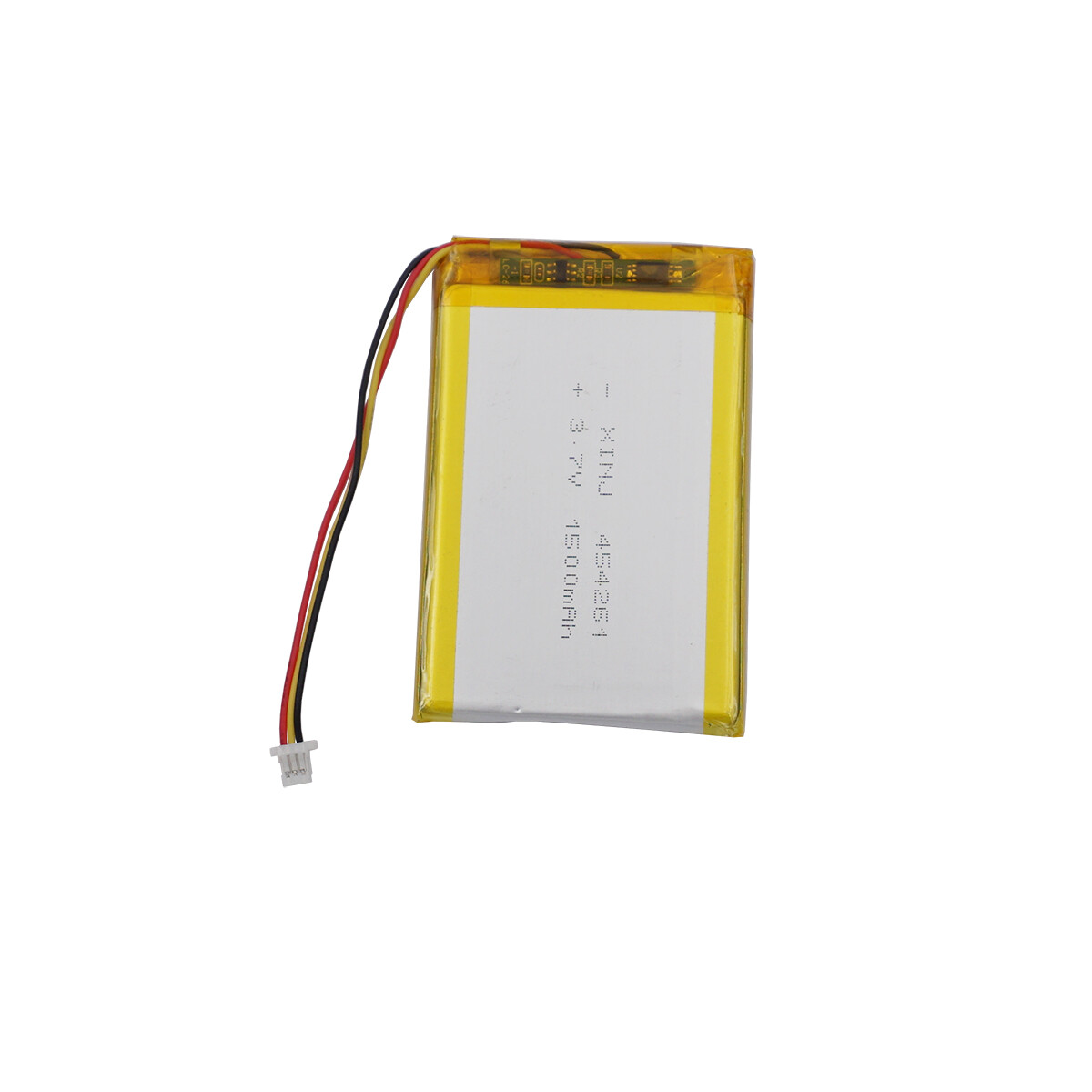3.7V 1500mAh 5.55Wh Li-Polymer Li Battery 454261 JST 3pin 1.0mm For GPS DashCam