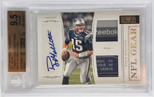 2011 National Treasures NFL Gear Prime Ryan Mallett RC #28 /25 BGS 9.5 w/10 Auto